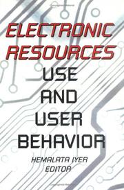 Cover of: Electronic resources | 