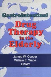 Cover of: Gastrointestinal drug therapy in the elderly