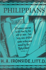 Cover of: Notes on the Epistle to the Philippians