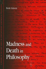 Cover of: Madness and Death in Philosophy