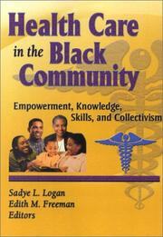 Cover of: Health Care in the Black Community by 