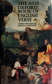 Cover of: The new Oxford book of English verse, 1250-1950