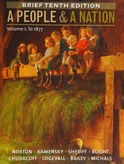 Cover of: People and a Nation: A History of the Unted States (Volume I: To 1877): A History of the United States (Volume I: To 1877)