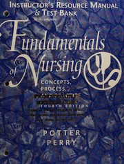 Cover of: Fundamentals of Nursing: Concepts, Process, and Practice