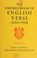 Cover of: The Oxford book of English verse 1250-1918