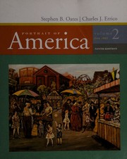 Cover of: Portrait of America by Stephen B. Oates, Charles J. Errico