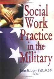 Cover of: Social Work Practice in the Military by James G. Daley