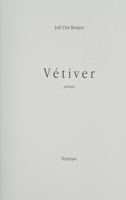 Vétiver