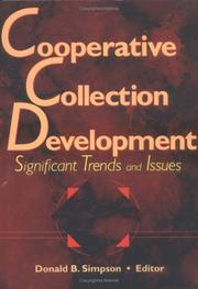 Cover of: Cooperative Collection Development: Significant Trends and Issues