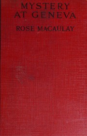 Cover of: Mystery at Geneva
