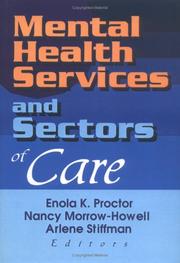 Cover of: Mental Health Services and Sectors of Care