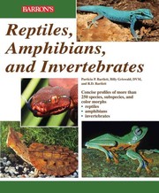 Cover of: Reptiles, amphibians, and invertebrates by Patricia Bartlett, Patricia Bartlett