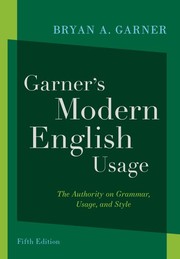 Cover of: Garner's Modern English Usage