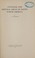 Cover of: Cultural and natural areas of native North America