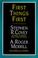 Cover of: First things first