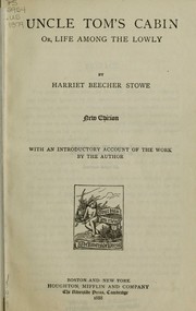Cover of: Uncle Tom's Cabin by Harriet Beecher Stowe