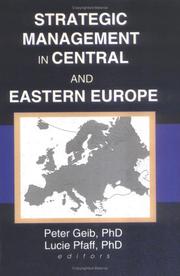 Cover of: Strategic Management in Central and Eastern Europe