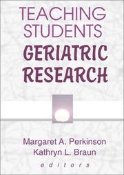 Cover of: Teaching Students Geriatric Research