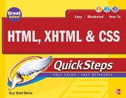 Cover of: HTML, XHTML & CSS quicksteps by Guy Hart-Davis, Guy Hart-Davis