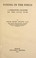 Cover of: Voting in the Field