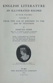Cover of: English literature: an illustrated record