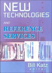 Cover of: New technologies and reference services