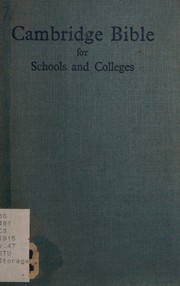 Cover of: The general epistle of St. James