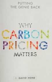 Cover of: Why Carbon Pricing Matters