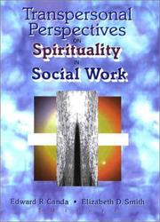 Cover of: Transpersonal Perspectives on Spirituality in Social Work