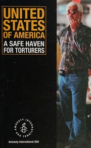 Cover of: United States of America--a safe haven for torturers