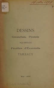 Cover of: Dessins anciens