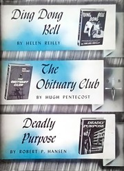 Cover of: Ding dong bell; The obituary club; Deadly purpose