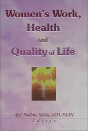 Cover of: Women's Work, Health, and Quality of Life