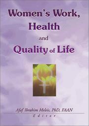 Cover of: Women's Work, Health, and Quality of Life