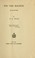 Cover of: The time machine