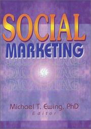 Cover of: Social Marketing by Michael T. Ewing, Michael T. Ewing