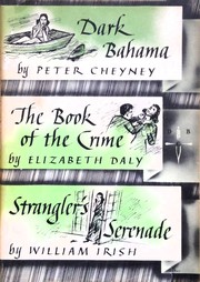 Cover of: Dark Bahama; The Book of the Crime; Strangler's Serenade