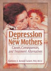 Cover of: Depression In New Mothers by Kathleen A. Kendall-Tackett