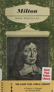 Cover of: Milton