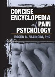 Cover of: Concise Encyclopedia Of Pain Psychology