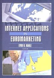 Cover of: Internet applications in Euromarketing by Lynn R. Kahle, editor.