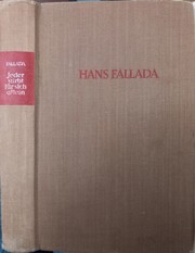 Cover of: Jeder stirbt für sich allein