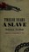 Cover of: Twelve Years a Slave