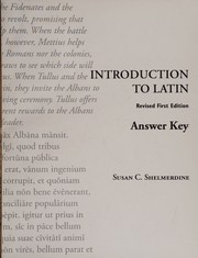 Cover of: Introduction to Latin Answer Key by Susan Shelmerdine, Susan Shelmerdine