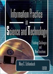Cover of: Information Practice in Science and Technology: Evolving Challenges and New Directions