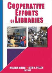 Cover of: Cooperative efforts of libraries