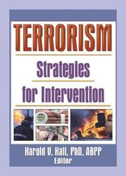 Cover of: Terrorism: Strategies for Intervention