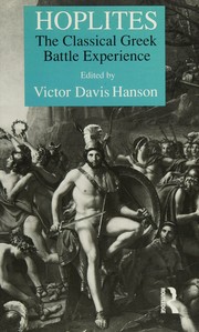Cover of: Hoplites: the classical Greek battle experience