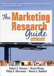 Cover of: The marketing research guide by Robert E. Stevens ... [et al.].