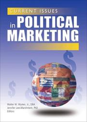 Cover of: Current Issues In Political Marketing | 